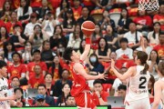 开云体育下载:“双塔”闪光 中国女篮热身赛击败日本队
